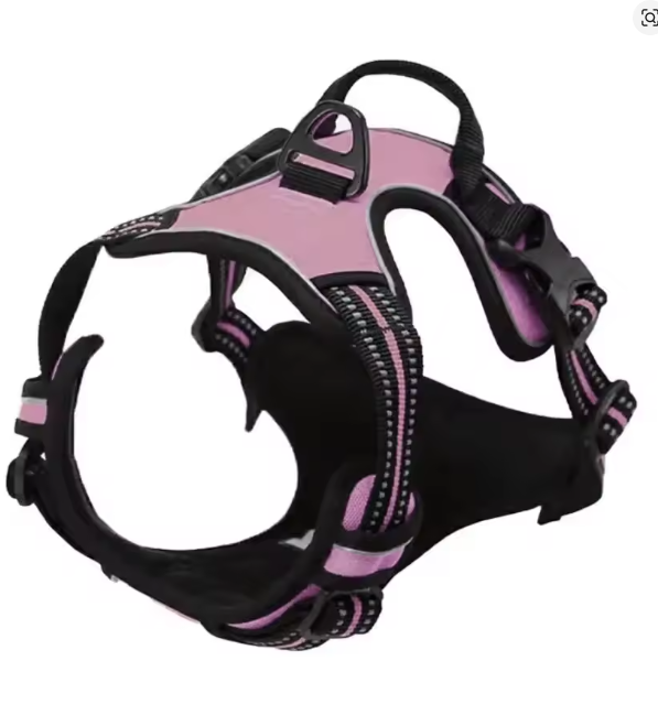 Dog Collars Harness Big Vests Leash Pet Shop Everything for Dogs Leather Puppy Accessories Medium Small Set