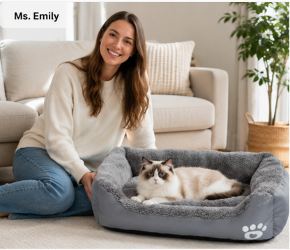 Soft Square Large Dog Sofa Elastic Dog House Cushion Winter Warm Medium Dog Bed Washable Cat Kennel House Accessories