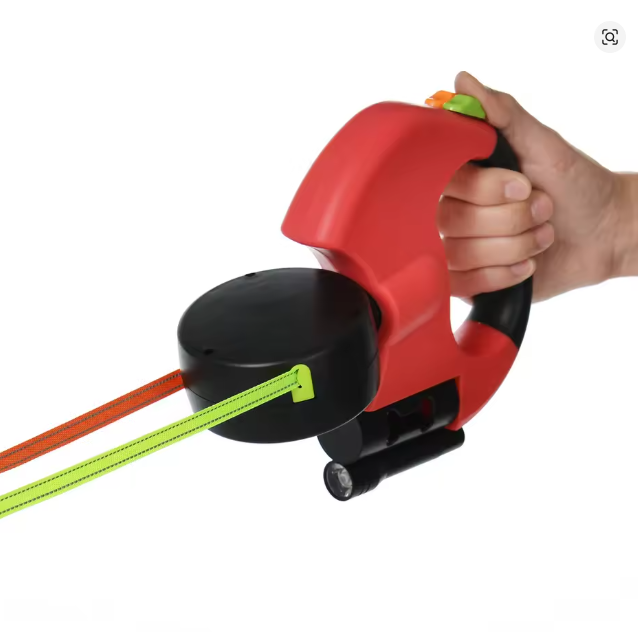 3m Retractable Dog Leash For Small Dogs Reflective Dual Pet Leash Lead 360 Swivel No Tangle Double Dog Walking Leash With Lights