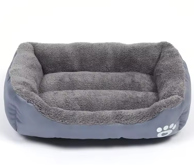 Soft Square Large Dog Sofa Elastic Dog House Cushion Winter Warm Medium Dog Bed Washable Cat Kennel House Accessories