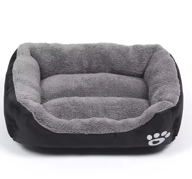 Soft Square Large Dog Sofa Elastic Dog House Cushion Winter Warm Medium Dog Bed Washable Cat Kennel House Accessories
