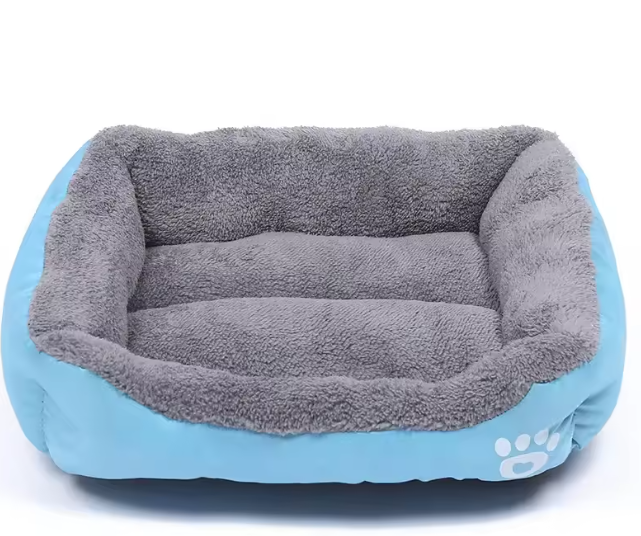 Soft Square Large Dog Sofa Elastic Dog House Cushion Winter Warm Medium Dog Bed Washable Cat Kennel House Accessories