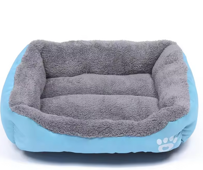 Soft Square Large Dog Sofa Elastic Dog House Cushion Winter Warm Medium Dog Bed Washable Cat Kennel House Accessories