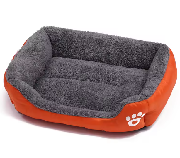 Soft Square Large Dog Sofa Elastic Dog House Cushion Winter Warm Medium Dog Bed Washable Cat Kennel House Accessories
